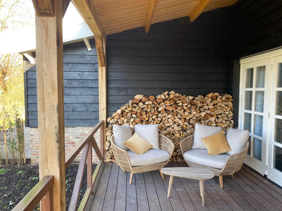 De Porrel Polsbroek Unit Met Prive Jacuzzi, Spa En Sauna 外观 照片